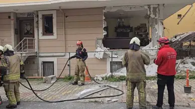 Evde patlama! Doğalgaz sızıntısı 1 kişiyi yaraladı