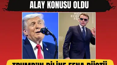 Emmanuel Macron’un gözlüğü Davos’un gündemi oldu! Trump yorumuyla şaşırttı