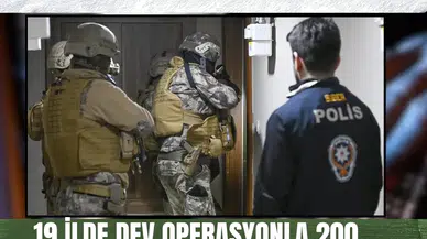 Siber suçlara büyük darbe... 19 ilde dev operasyonla 200 şüpheli yakalandı!
