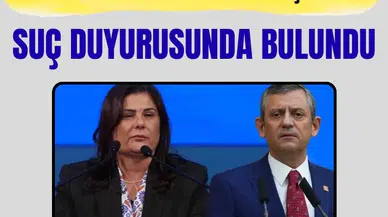 Özlem Çerçioğlu, Özgür Özel hakkında suç duyurusunda bulundu