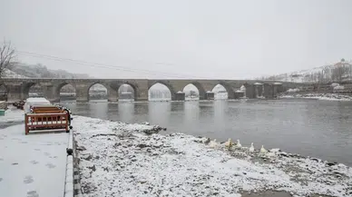 Saat verildi... Diyarbakır’da kar yağışı gece yarısından itibaren etkili olacak!