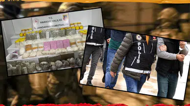 Zehir tacirlerine ağır darbe: Jandarmadan dev operasyon