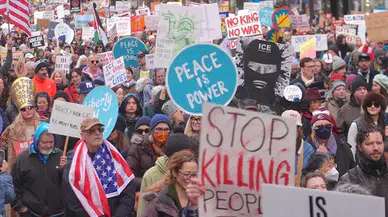 Manhattan’da ICE protestosu: Otel lobisi karıştı, çok sayıda gözaltı!