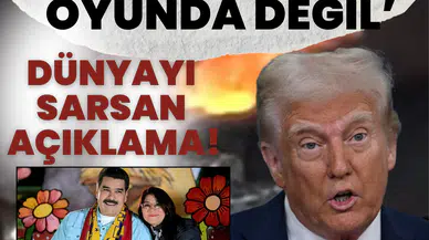 Dünyayı sarsan açıklama! 'Venezuela lideri Maduro ve eşi yakalandı!'
