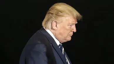 Trump’a havalimanı yolunda şüpheli nesne engeli!