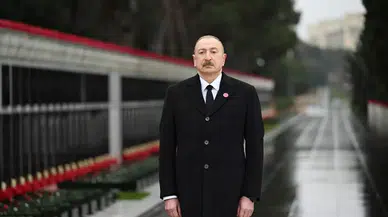 Aliyev, 'Kanlı Ocak' şehitlerini andı: Bağımsızlığın bedeli unutulmadı!