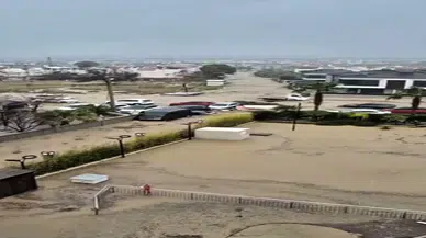 Aydın'da sağanak felaketi... Dereler taştı, araçlar sele kapıldı!