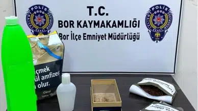 Tabanca, ecza, para ve 508 gram sır: Hepsi ortaya çıktı!