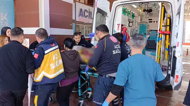 Adıyaman yolunda korkunç anlar! Otomobilin tekeri fırladı, feci kaza meydana geldi