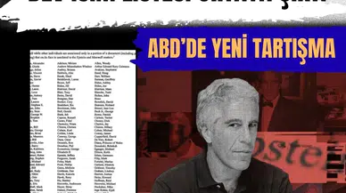 Epstein belgelerinde adı geçen kişiler listesi tartışma yarattı
