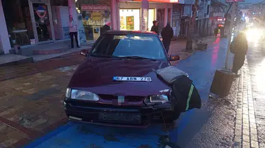 Faciaya ramak kala! Motokurye ölümle burun buruna geldi