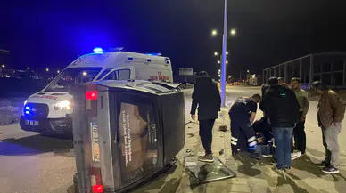 Sollama hatası faciaya dönüştü! Karaman’da kaza anı kamerada