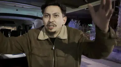 Alkollü sürücü gazetecileri görünce havaya uçtu... “Çekin beni!'