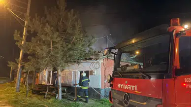 Bozüyük’te korku dolu gece: Çatırtı sesiyle uyandı, canını zor kurtardı!