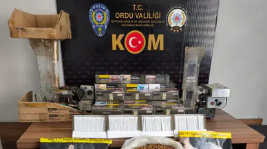 Definecilerin cephaneliği ve kaçak tütün sevkiyatı: Ordu’da suç şebekelerine büyük darbe!
