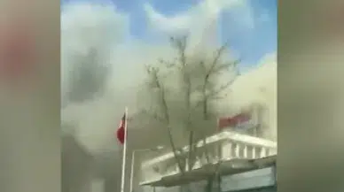 Ümraniye’de korkutan iş yeri yangını: Ekipler seferber oldu!