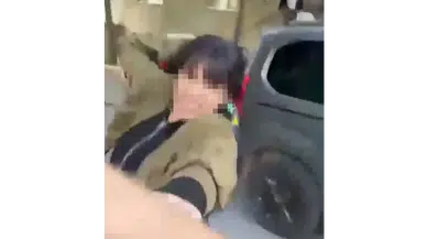 Esenyurt’ta 'geç kaldın' sitemine kasklı cevap! Eski kocasına sokak ortasını dar etti