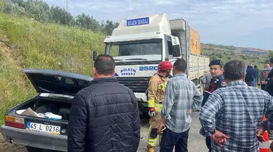 Manisa’da korkunç kaza! Eşiyle çıktığı yol son durağı oldu