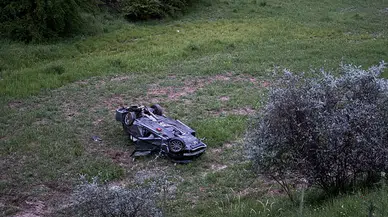 Adıyaman'da korkunç kaza! Metrelerce savrulup tarlaya çakıldı