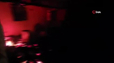 Dehşet dolu anlar... Adana'daki yangın evi ve ahırı bir nefeste yuttu!