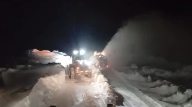 Yoğun kar Kars’ı felç etmişti! Kağızman-Ağrı yolu açıldı