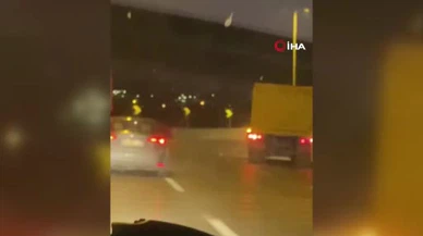 Ankara’da trafikte pompalı pusu... Seyir halindeki kamyonu kurşun yağmuruna tuttular!
