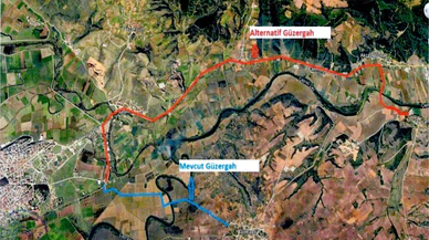 Hasar gören ve beşik gibi sallanan köprü yıkılıyor