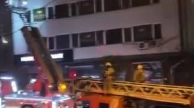 Bir anda başladı, herkesi sokağa döktü... Kağıthane’de gökyüzü dumanla kaplandı!