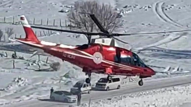 Kar yolları kapadı, kalp krizi geçiren hastaya ulaşılamadı: Konya'da Gökbey havalandı!