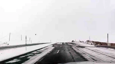 Kayseri’de kar ve tipi etkili... Ulaşım durdu, iki ana yol kapandı!