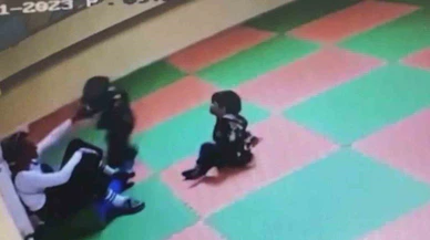 Miniklerin oyun alanı, korku sahnesi! Kreşte şiddet iddiası