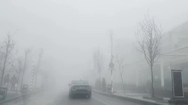 Mardin’de sabah saatleri kabusa döndü... Sis ve rüzgar trafikte krize yol açtı!