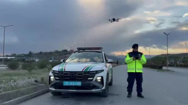 Drone takibi yakalattı: Mersin otoyolda kural ihlali yapanlara ceza yağdı!