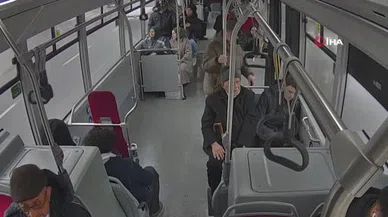 Otobüs şoförü rahatsızlanan yolcuyu hastaneye yetiştirdi