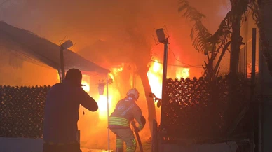 Felaket peşlerini bırakmadı... Umutla yaşadıkları konteyner bir anda cehenneme döndü!