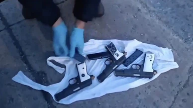 Bir araç, bir gözaltı, 3 kişilik cephane... Samsun’da polis durdurdu, tehlike ortaya saçıldı!