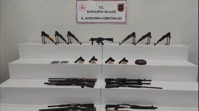 Şanlıurfa'da cephanelik ortaya çıktı... Kalaşnikoflar, mühimmatlar ele geçirildi!