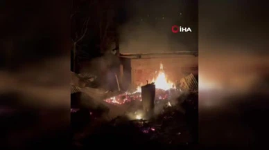 Bir kıvılcım emekle birlikte umudu da yaktı... Tokat’ta ev ve fındıklar kül oldu!