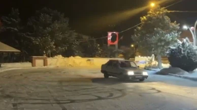 Yozgat'ta drift sevdası pahalıya patladı: Sürücüye 58 bin 217 lira ceza!