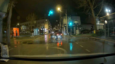 ATV ile ölümüne drift! Kaza anı saniye saniye kamerada...