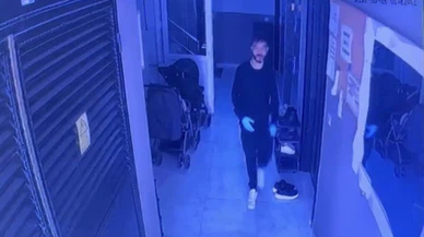 Hamile eşini vurdu, eldivenleri takıp kaçtı! Utanç gecesi kameralara böyle yansıdı...