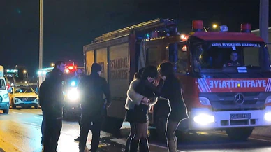 Avcılar’da kaza panik yarattı! 3 kadın olay yerini birbirine kattı