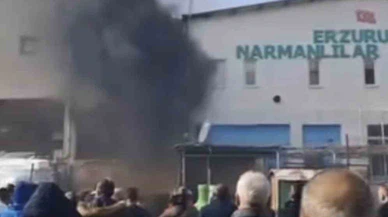 Bursa’da ilginç anlar: Alevler yükseldi, mahalle yangını film gibi izledi!