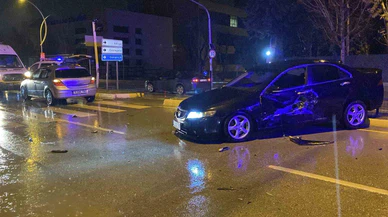 Çorum’da korkutan kaza... Plakalar çarpıştı, hayatlar sarsıldı!