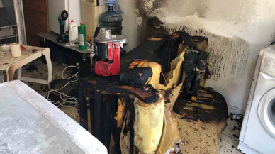 Bir kıvılcım yetiyordu: Elazığ’da depo yandı, felaket kapıdan döndü!