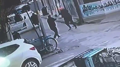Sokak ortasında infaz gibi cinayet: Kayınbabasını sokak ortasında vurduğu görüntüler ortaya çıktı!