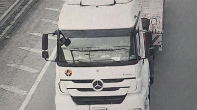 Kantardan kaçan çekiciye soğuk duş! Gizli plakaya açık ceza...