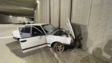 Refüjü aştı, duvara çarptı! Karaman’da mucize kurtuluş...