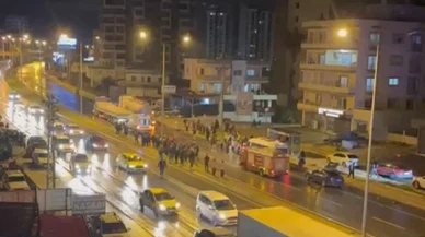 Mersin’de tır üstüne tır... Yol verme tartışması kazaya dönüştü!