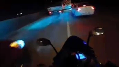 Motosikletli ölümü solladı! Bursa’da saniyelik kurtuluş anbean kamerada...